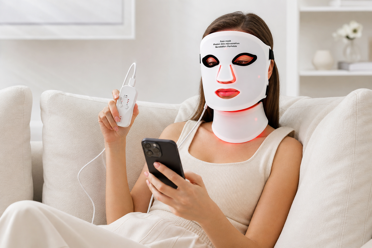 LED Face Mask - Physion Red Light Therapy Mask