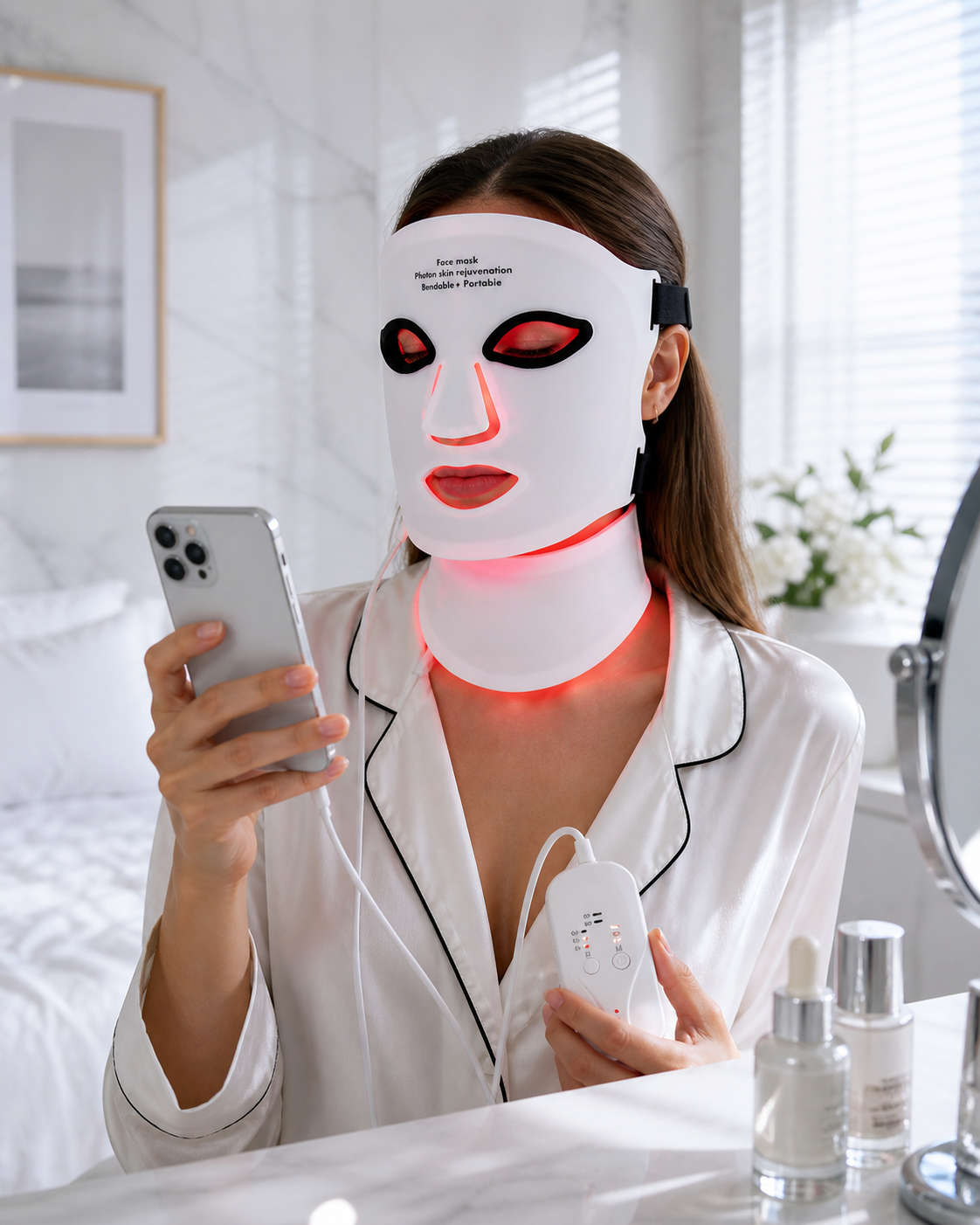 LED Face Mask - Physion Red Light Therapy Mask