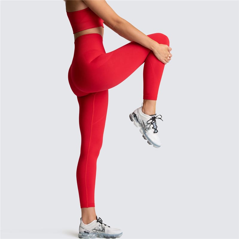 Red deals nike leggings