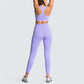 2 Piece Sports Bra and Leggings - (Light Blue)